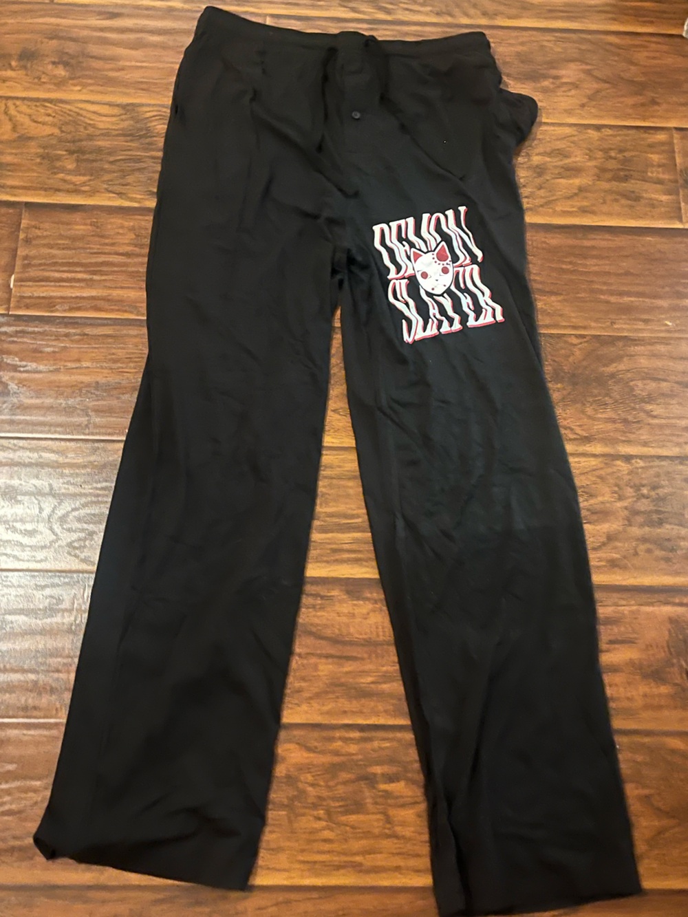 Black Demon Slayer pajama Pants NWOT